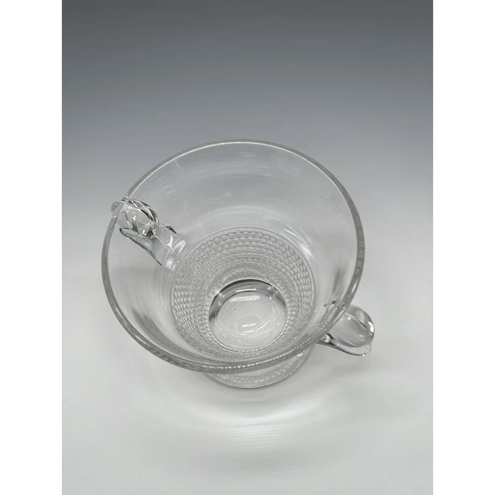 Duncan Miller Teardrop Mayonnaise Bowl‎ or Sugar Clear Glass 4